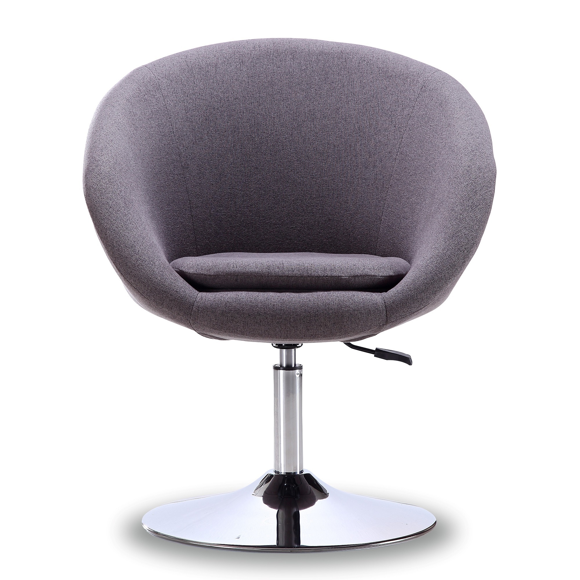 Manhattan Comfort, Hopper Grey Twill Adjustable Height Chair, Primary Color Gray, Included (qty.) 1 Model# AC036